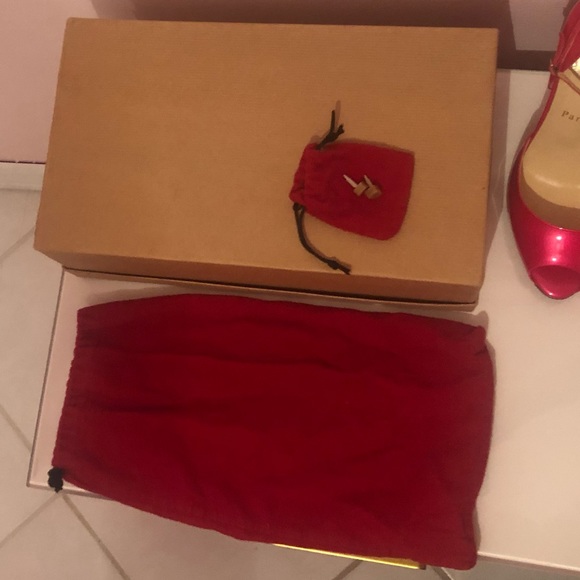 LIMITED EDITION CHRISTIAN LOUBOUTIN BARBIE 50thANNIVERSARY PINKPEEPTOE HEELS - Picture 13 of 16